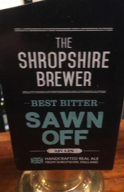 Sawn Off 4.0%, The Shropshire Brewer, England