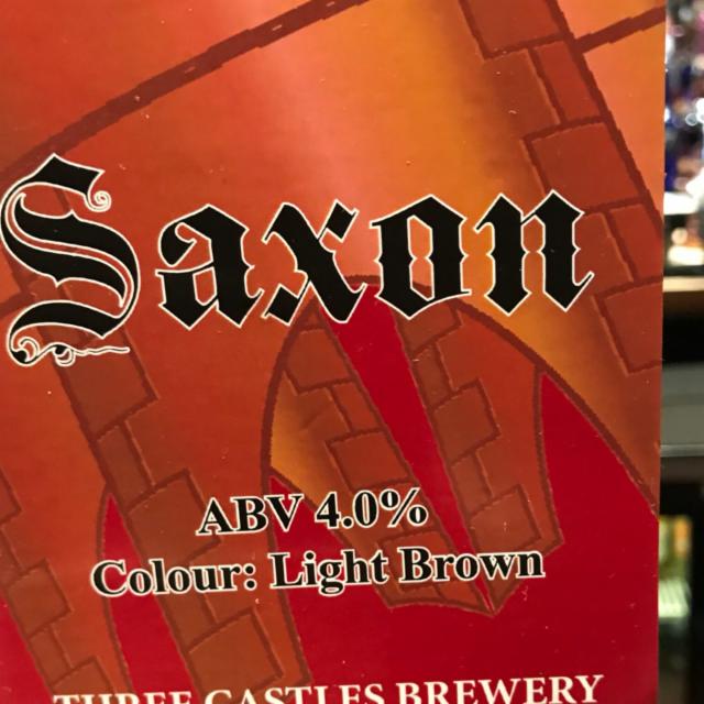 Saxon 4.0%, Three Castles Brewery, England