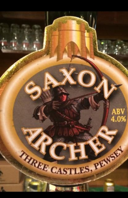 Saxon Archer 4.0%, Three Castles Brewery, England