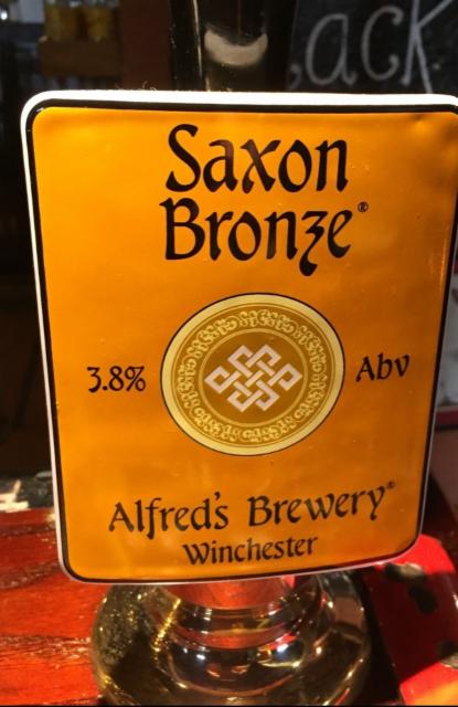 Saxon Bronze 3.8%, Alfred's Brewery, England