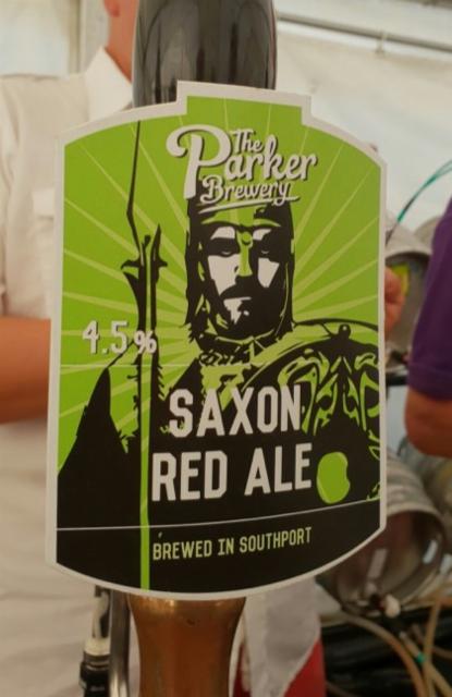 Saxon Red Ale 4.5%, The Parker Brewery, England