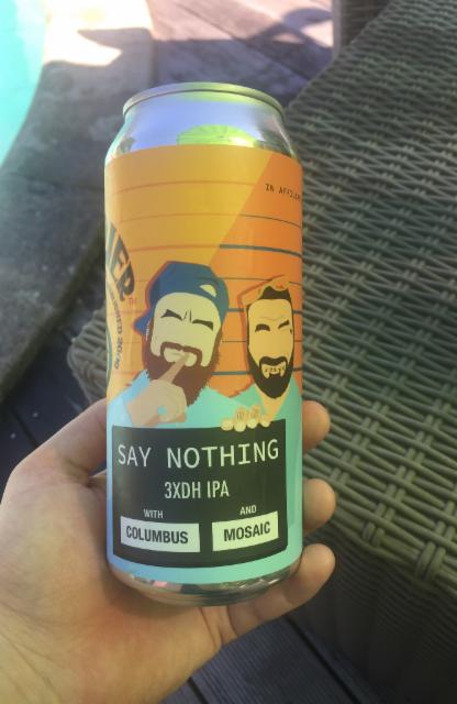 Say Nothing 7.4%, Barrier Brewing Company, United States