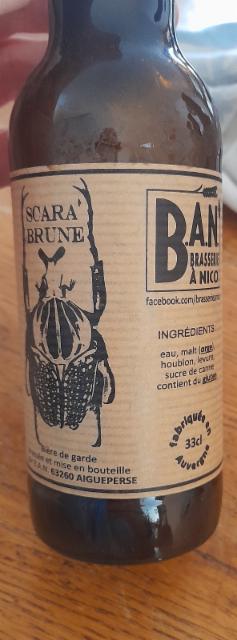 Scara'brune 5.5%, B.A.N. Brasserie À Nico, France