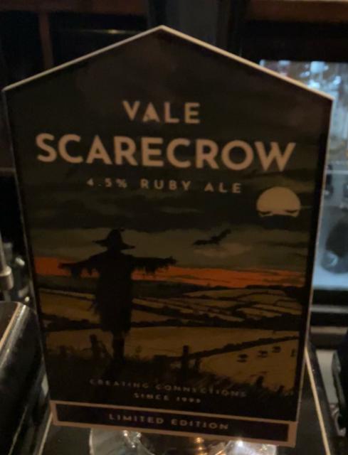 Scarecrow 4.5%, Vale Brewery, England
