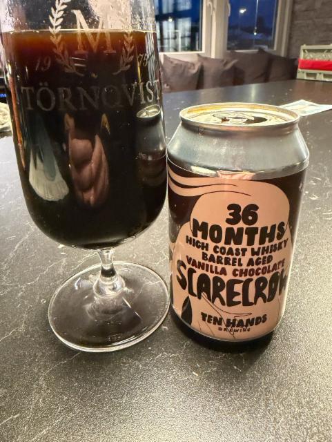 Scarecrow 16.3%, Ten Hands Brewing, Sweden