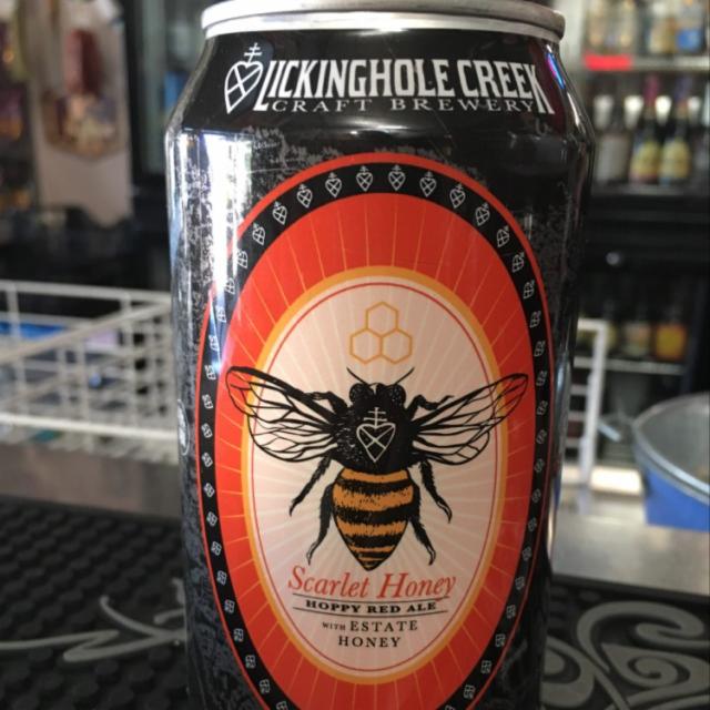 Scarlet Honey 4.9%, Lickinghole Creek Craft Brewery, United States