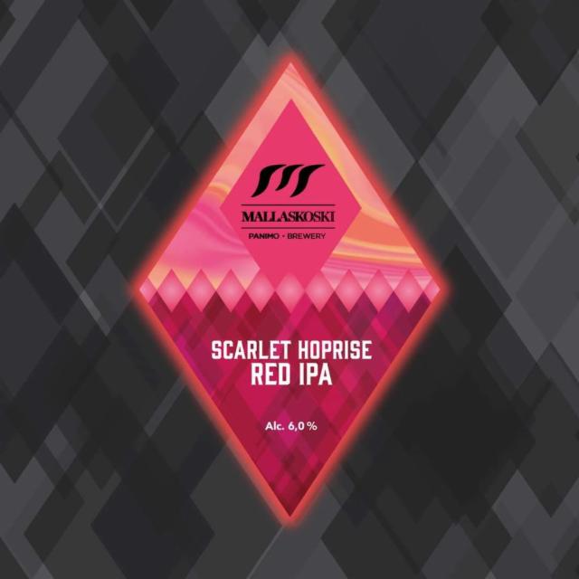 Scarlet Hoprise Red IPA 6.0%, Mallaskosken Panimo, Finland