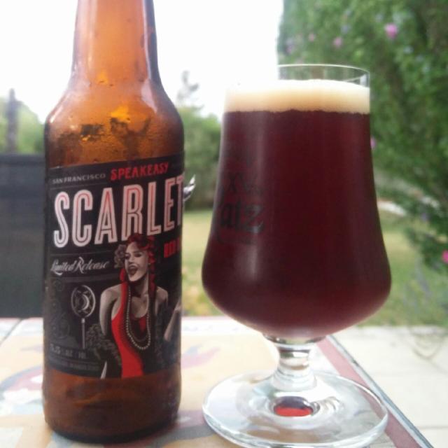 Scarlett 5.5%, Speakeasy Ales and Lagers, United States