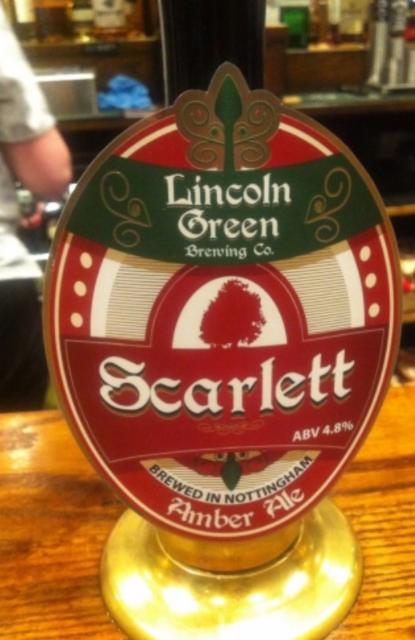 Scarlett 4.8%, Lincoln Green Brewing, England