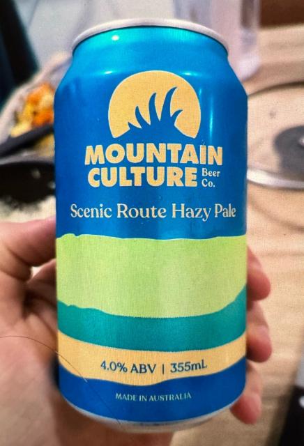 Scenic 4.0%, Mountain Culture Beer Co., Australia
