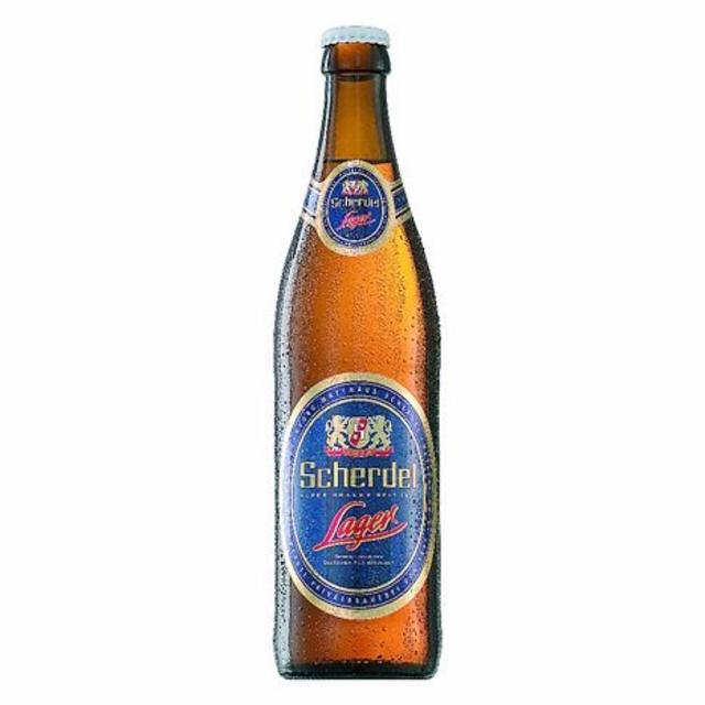 Scherdel Lager 4.9%, Scherdel Bier, Germany