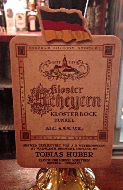 Klosterbock 6.5%, Kloster-Brauerei Scheyern, Germany