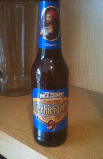 Schiergold Premium Lager 4.5%, Holden's Brewery, England