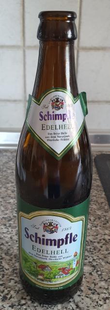 Schimpfle Edelhell 4.9%, Privatbrauerei Schimpfle, Germany