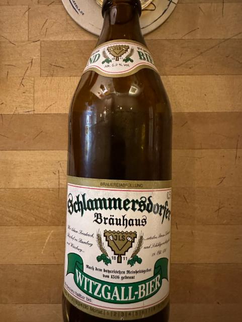 Schlammersdorfer Landbier 5.2%, Schlammersdorfer Bräuhaus, Germany