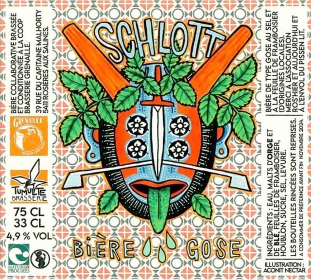 Schlott 4.9%, Microbrasserie Grenaille, France