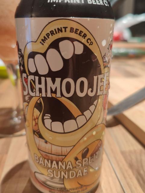 Schmoojee Banana Split Sundae 6.5%, Imprint Beer Co., United States
