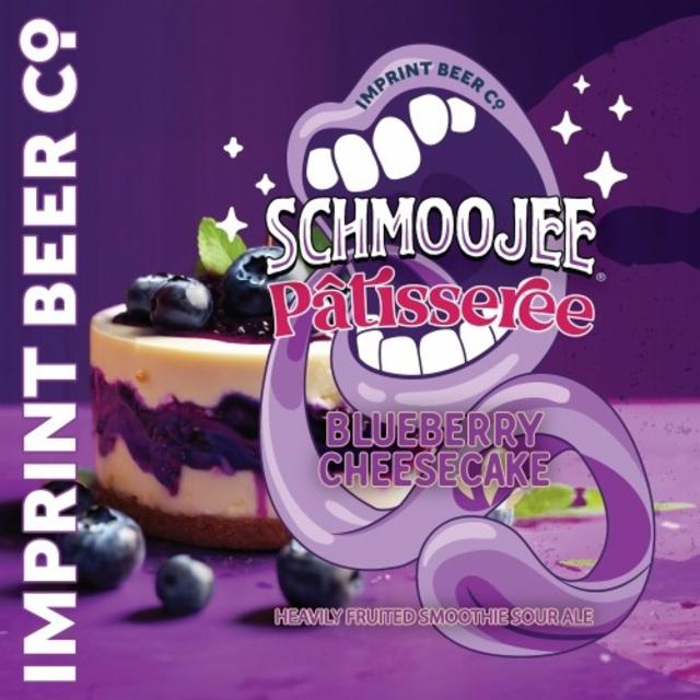 Schmoojee Patisseree Blueberry Cheesecake 6.5%, Imprint Beer Co., United States