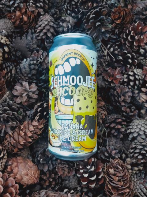 Schmoojee Schoops Banana Cookies 6.5%, Imprint Beer Co., United States