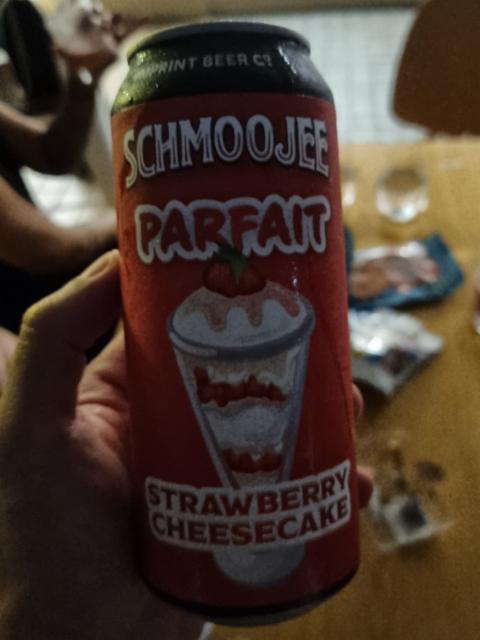 Schmoojee Strawberry Cheesecake Parfait 6.0%, Imprint Beer Co., United States