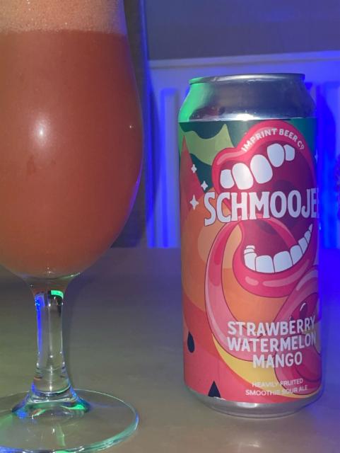 Schmoojee Strawberry Watermelon Mango 6.5%, Imprint Beer Co., United States