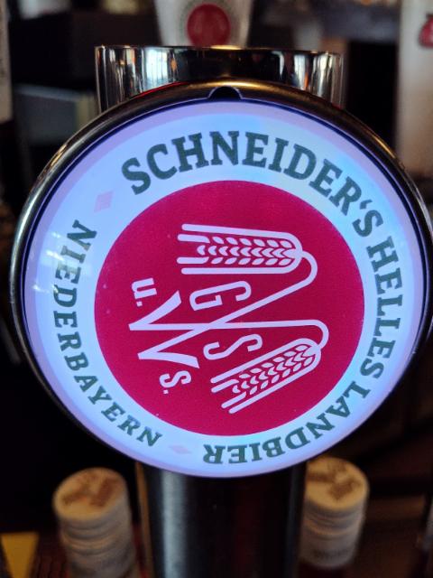 Schneiders Helles Landbier 4.9%, Schneider Weisse G. Schneider & Sohn, Germany