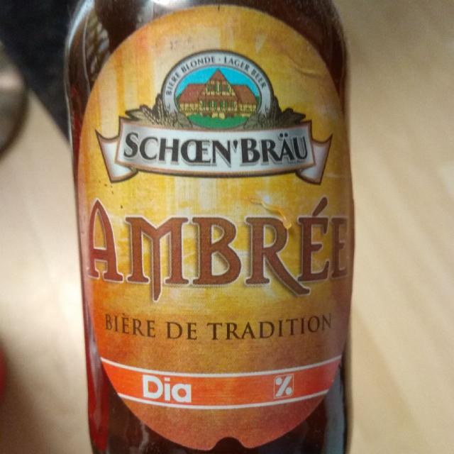 Schœn'Bräu Ambrée 6.0%, Brasserie De Saint-Omer, France