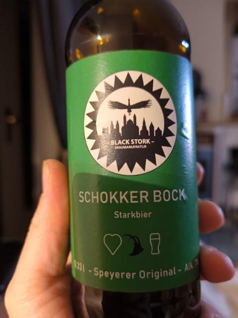 Schokker Bock Starkbier, Black Stork Braumanufaktur