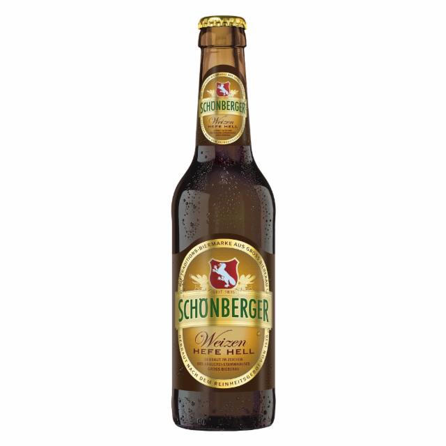 Schönberger Weizen Hefe Hell 5.3%, Pfungstädter Privatbrauerei, Germany