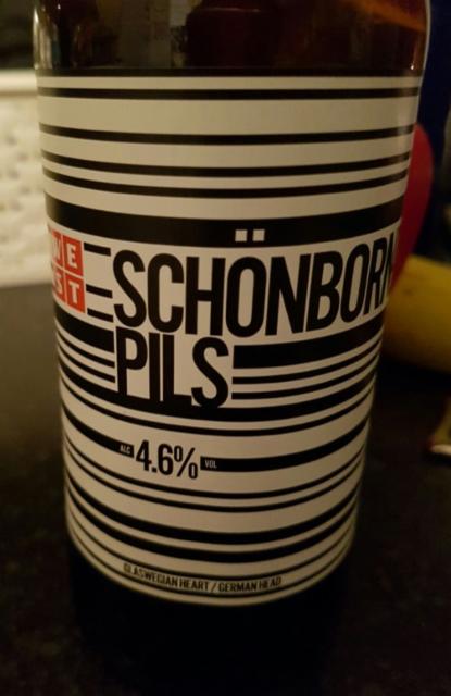Schonborn Pils 4.6%, WEST Brewery, Scotland