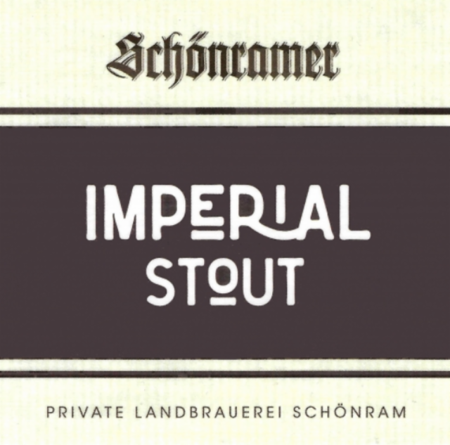 Schönramer Imperial Stout, Private Landbrauerei Schönram