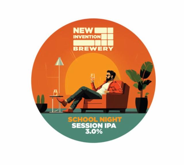 school night 3.0%, New Invention Brewery, England