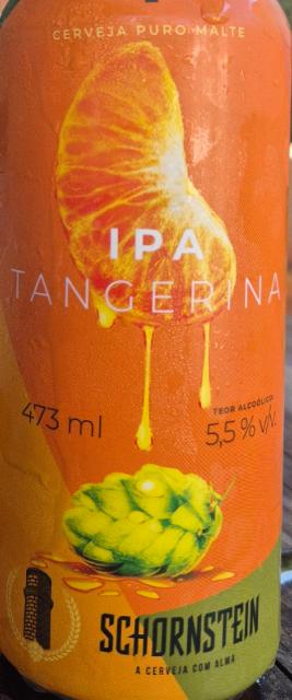 Schornatein IPA Tangerina 5.5%, Cervejaria Schornstein, Brazil