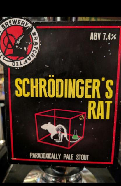 Schrödinger's Rat 7.4%, The Rat Brewery, England