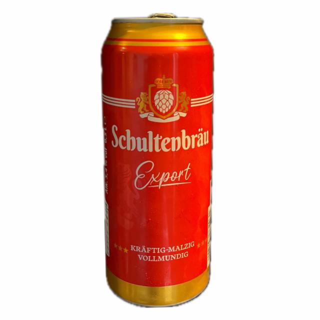 schultenbräu export 5.4%, Frankfurter Brauhaus (TCB Beverages), Germany