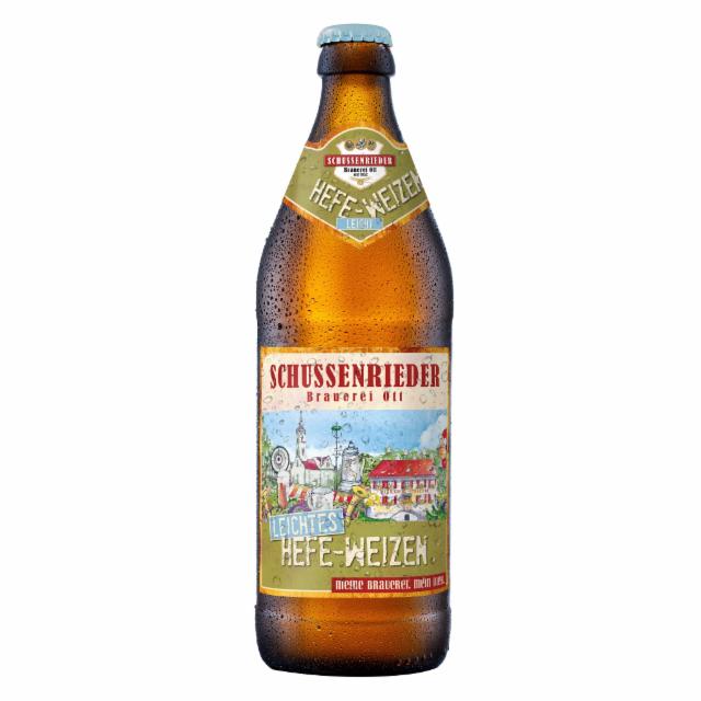 schussenrieder leichtes hefeweizen 2.5%, Schussenrieder Brauerei Ott GmbH & Co KG, Germany