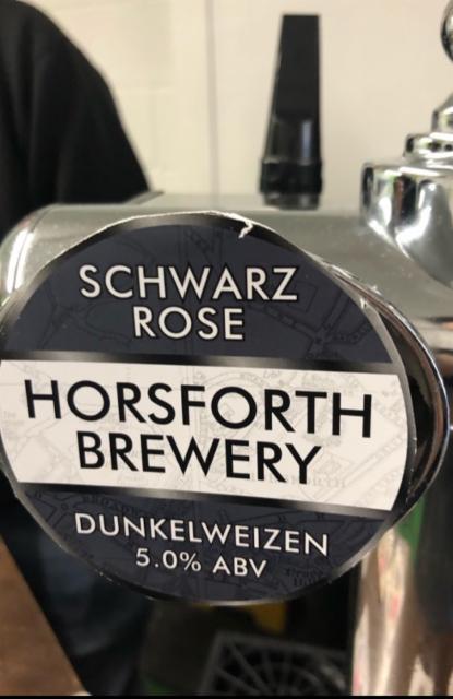 Schwarz Rose 5.0%, Horsforth Brewery Ltd, England