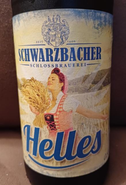 Schwarzbacher Helles 4.9%, Schloßbrauerei Schwarzbach, Germany