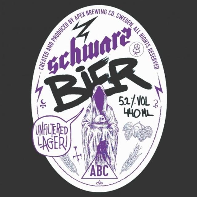 Schwarzbier 5.2%, Apex Brewing Company, Sweden