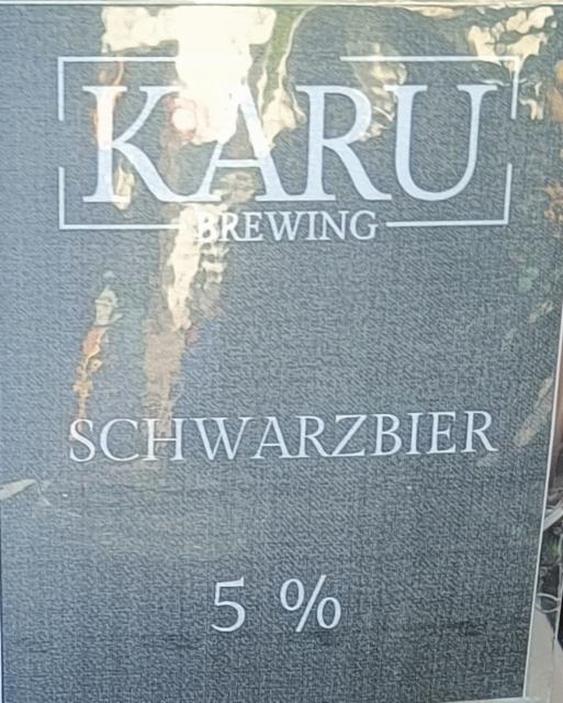 Schwarzbier 5.0%, Karu Brewing, Finland