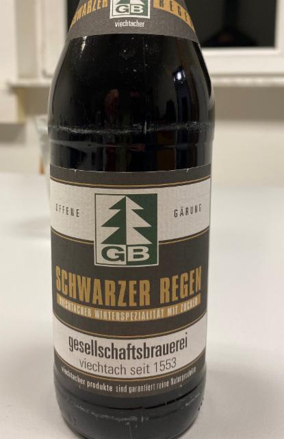 Schwarzer Regen 8.0%, Gesellschaftsbrauerei Viechtach GmbH, Germany