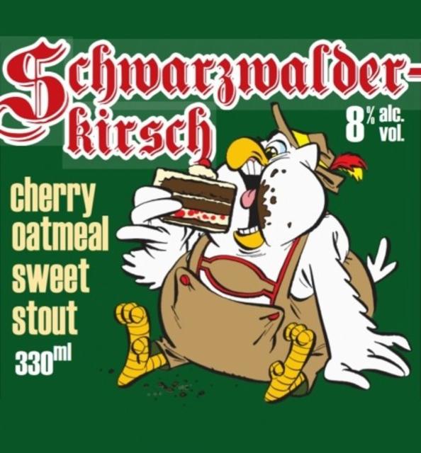 Schwarzwalder Kirsch 8.0%, Uiltje Brewing Co, Netherlands