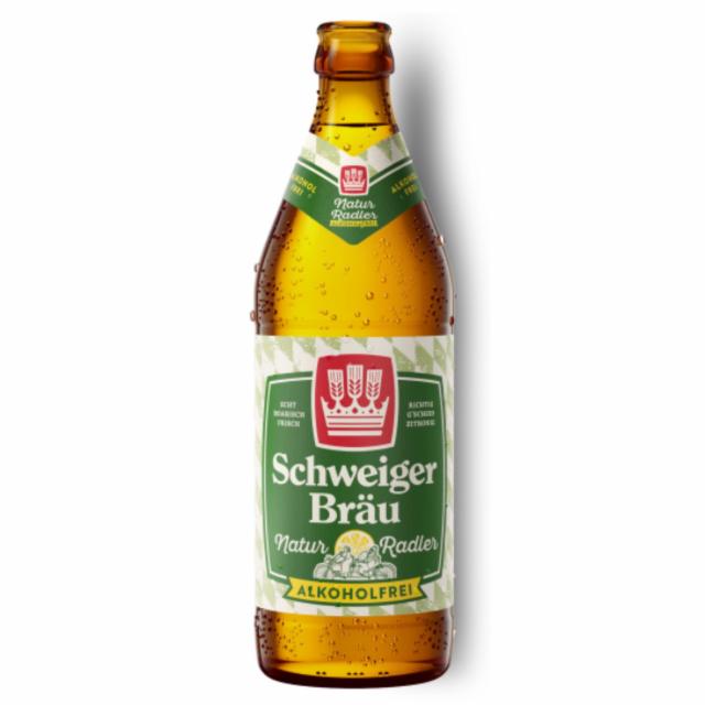 Schweiger Natur Radler Alkoholfrei 0.5%, Privatbrauerei Schweiger, Germany