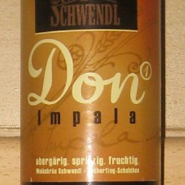 Schwendl Don No. 1 Impala 8.0%, Weissbräu Schwendl, Germany