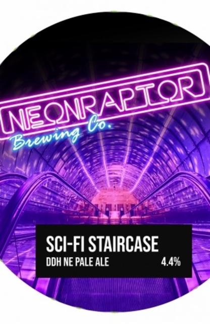 Sci-Fi Staircase 4.4%, Neon Raptor Brewing Co., England