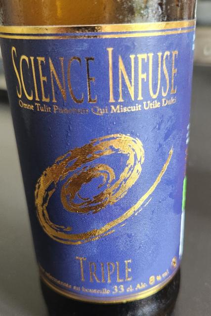 Science Infuse Triple 8.0%, Brasserie Science Infuse, France