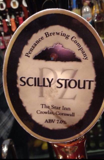 Scilly Stout 7.0%, Penzance Brewing Company, England