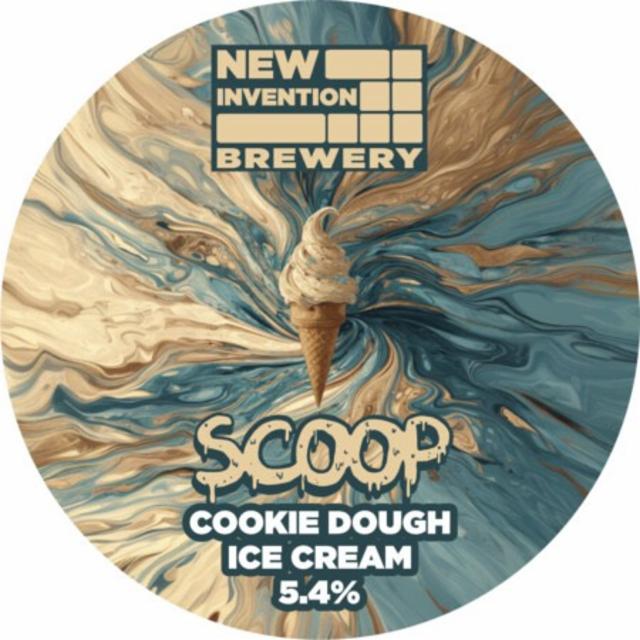 Scoop - Cookie Dough 5.4%, New Invention Brewery, England