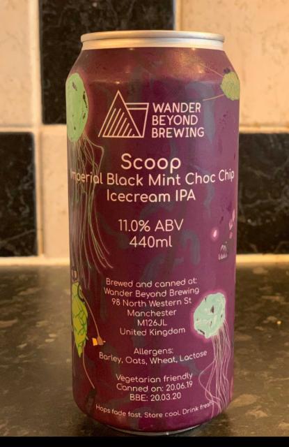Scoop 11.0%, Wander Beyond Brewing, England