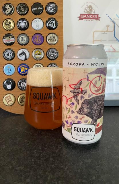 Scorfa 6.5%, Squawk Brewing Company, England